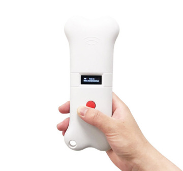 Microchip Scanner for Pets: Detecting Dog Favorite Bone Shape and Glass Tags at 134.2KHz