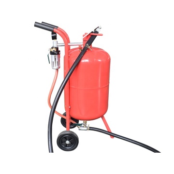 Sandblasting Cabinet with Wheel Blasting Machine for Automotive