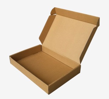 high quality durable one piece natural kraft paper box