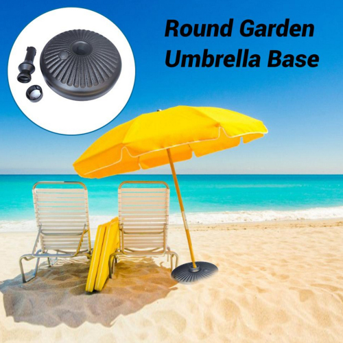 Round Patio Umbrella Base Outdoor Parasol Stand Base Used To Support Beach Umbrella Patio Umbrella Flagpole Wedding Arch