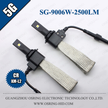 OSRING 5G 9006 LED HEADLIGHT CR CHIP 20W 2500LM WATERPROOF 9006 LED CAR HEADLIGHT 6500K NEW DESIGN