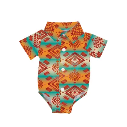 Newborn Milk Silk Pajamas Suit for Baby Boys