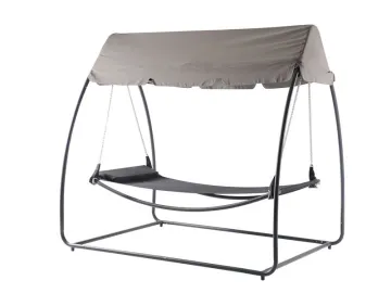 Garden Leisure sleeping camping hammock bed with canopy