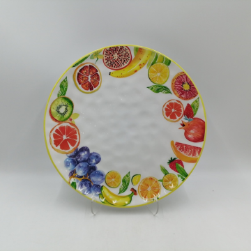 Большая керамическая обеденная тарелка серии Fruit Series