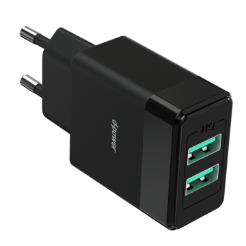 2.4a Wall Charger Mobiele telefoonlader 2USB Duurzaam