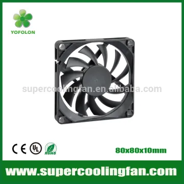 80x80x10mm 12V 80mm DC brushless cooling fan high rpm dc axial fan