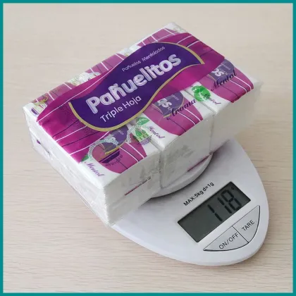 Portable Pack Patterned Paper Handkerchief