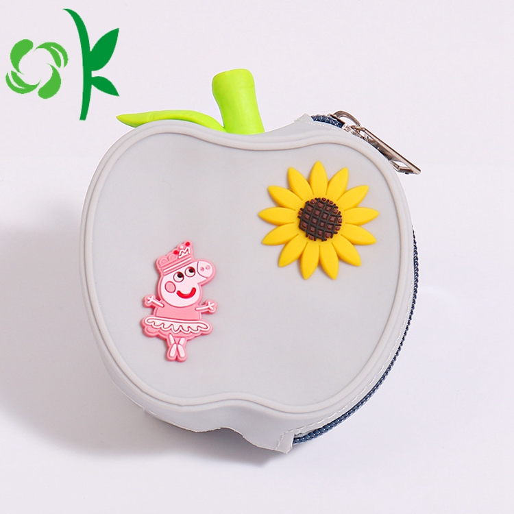 Silicone Creative Coin Purse for Support Various Customized