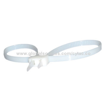 Double-loop Disposable Plastic Handcuffs