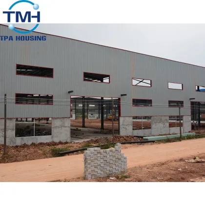 Low Cost Multistorey Steel Workshop With Office