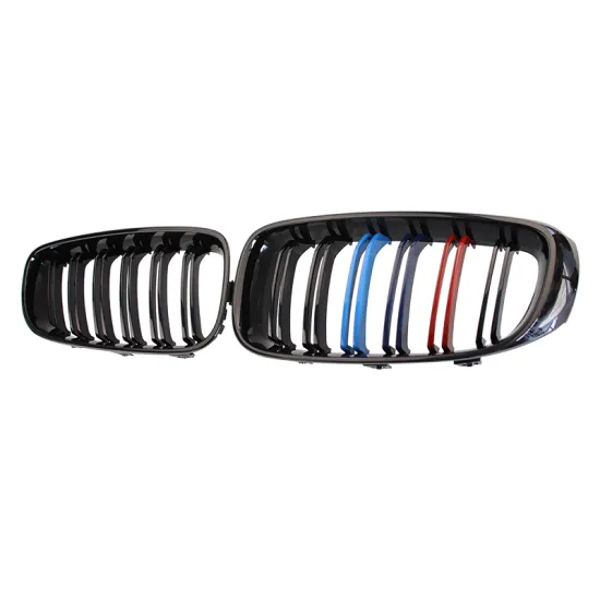 Hot Selling ABS Double Slats Gloss Black Front Grille for BMW 3 Series 2012-2020 GT F34