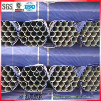 60um Galvanised Steel Pipe for Construction , Round Carbon Steel Pipe