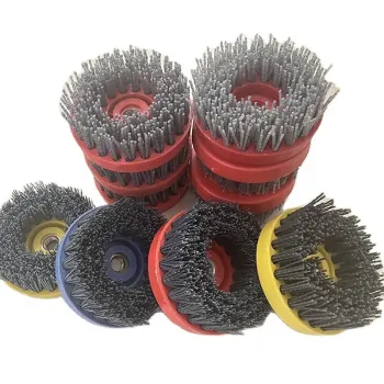 Diamond Brush 4 Inch 110mm Silicon Carbide Polishing Brush for Marble and Granite