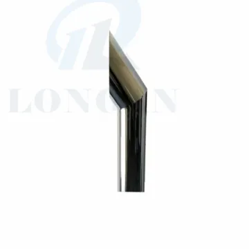 Custom 60C D x 152.4MM L x 1524MM Stainless Steel Chrome Curved Stack Pipe for Truck Exhaust