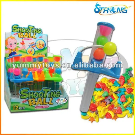 Shooting Ball Candy Toy