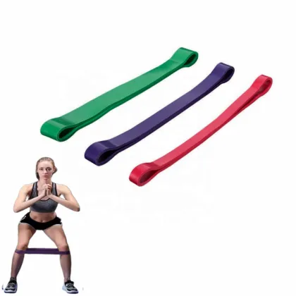 KangXia 61cm Latex Rubber Resistance Exercise Bands Set with Customizable Logo: Echo Fitness Resistance Bands