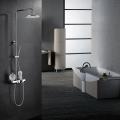 Round Shower Column Shower Set System with Over Head Shower Supplier