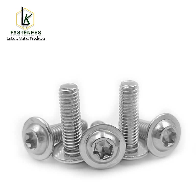 Hexagon socket Flanged Round head screw‌-Stainless Steel