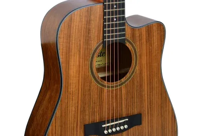 Walnut 41 Inch D Barrel Acoustic Guitar