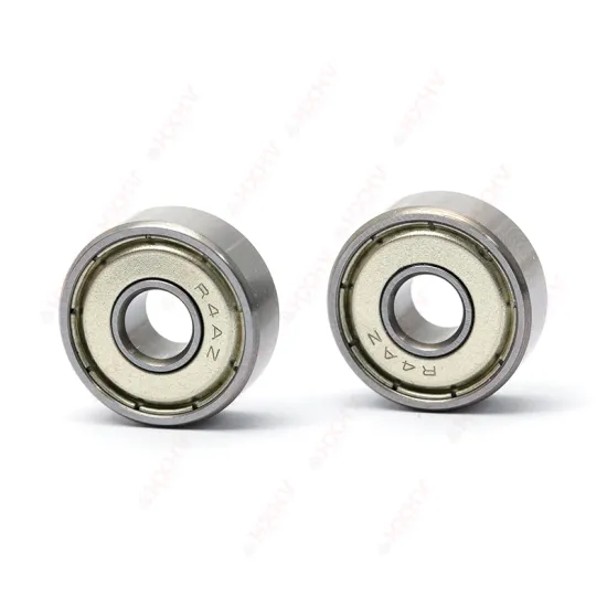 Micro Metal Shield Radial Chrome Steel Ball Bearings 6.35x19.05x7.144 mm HXHV