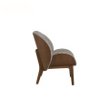 Perrouin Kalin Komfortowe krzesło z tkaninami