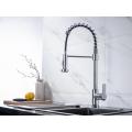 Chrome Spring Pull Down Kitchen Faucet Chrome spring pull down brass kitchen Mixer faucet Factory