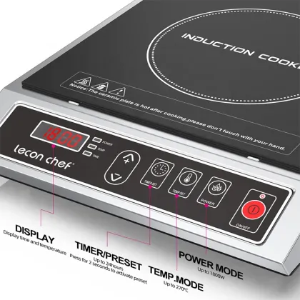 Guangdong Lecon Commercial 3500W Electric Induction Cooker