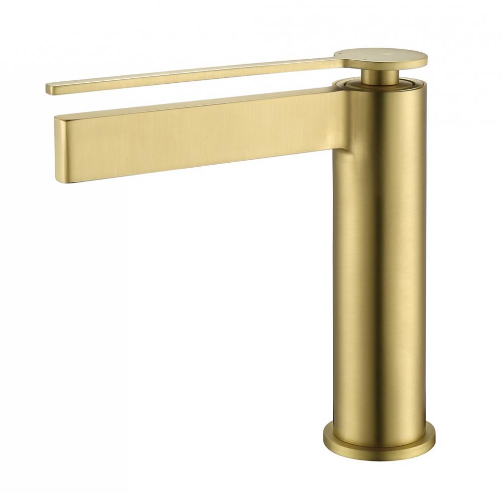 Popular Design Chrome Polished Deck Mounted Basin Faucet