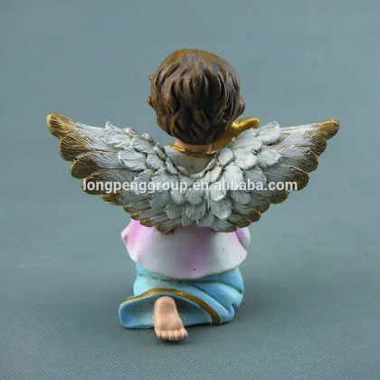 Little Resin Souvenir Angel Statue