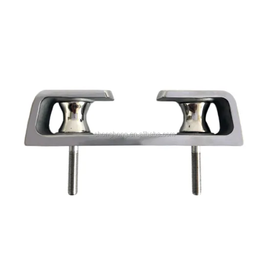 Stainless Steel Boat Fairlead Roller with Mirror Polished Surface and Two Wheels - AISI 316 Material