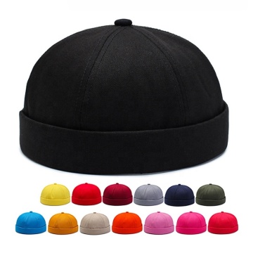 Baumwoll leere Herren -Rand -Baseballkappe