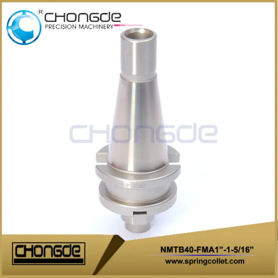 NMTB40 Face Shell Mill Holder FMA1" Pilot Dia. 1-5/16" Proj. T.I.R.≤0.0002"
