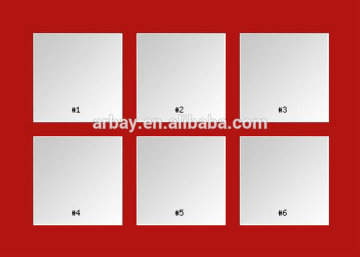 Hot selling 6ply 2mm red color photo picture 16x20 frame mat