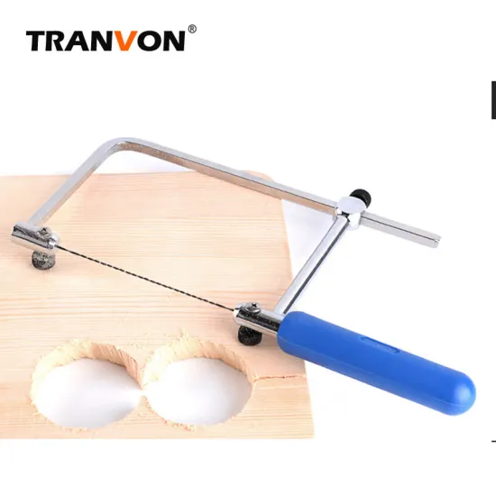 Multifunction Hand Saw With 6pcs Spiral Blades DIY Hobby Quality Woodworking Tools Fret Saw Mini Wire Saws Jig Saws