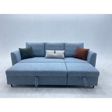 Modern Sectional Sleeper Sofa with Chaise Lounge