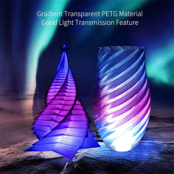 Translucent Multicolor 3D Printing Material