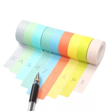 ชุดเทปงานฝีมือตกแต่งที่เขียนได้ - เทปกาว Washi Washi กว้าง 15 มม.