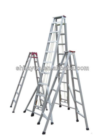 6063-T5 customized aluminum rolling ladders from Jiayun