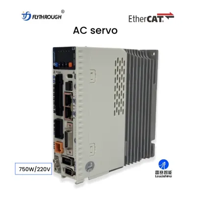 Double Power Input Leadshine Ethercat Servo Controller with 400W Leadshine L8 Servo Motor