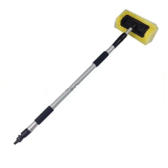 Water Flow Car Wash Brush with Extension Pole