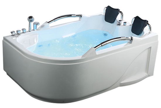 Whirlpool And Air Bath Tub Massage Bathtub for Two Person