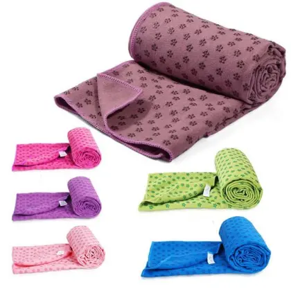 Non-slip microfiber yoga mat towel yoga sports towel