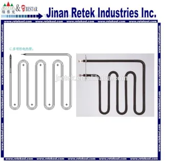 Air conditioner tubular heater