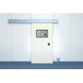 Laboratory aluminum electrical sliding clean double door