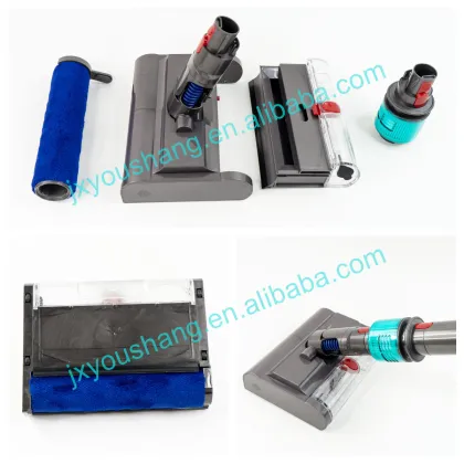 Electric Floor Scrubber Brush for Dyson V7 V8 V10 V11 V15 Vacuum Cleaner Mop Accessory