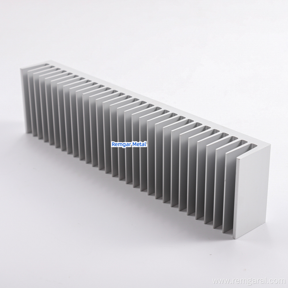 black anodized 6061 6063 extruded aluminum heat sink