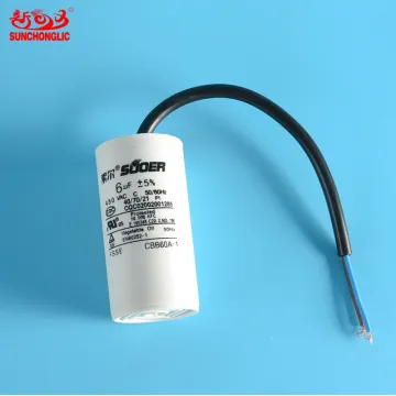 Sunchonglic Washing Machine Capacitor 6uF for Motor Connection