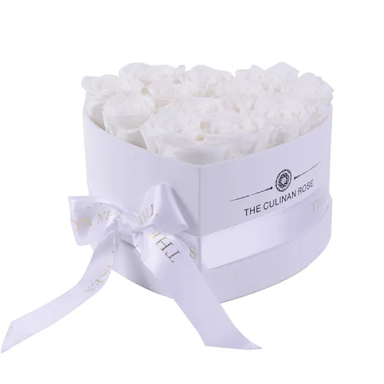 Mothers day flower box heart shape gift box