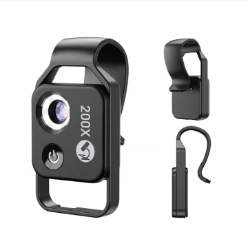 SR-SM002 Universal Smartphone Microscope Clip with 6 LED Lights