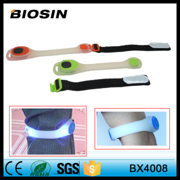Hot new product for 2015 top selling flashing safety road light illuminated led armbands